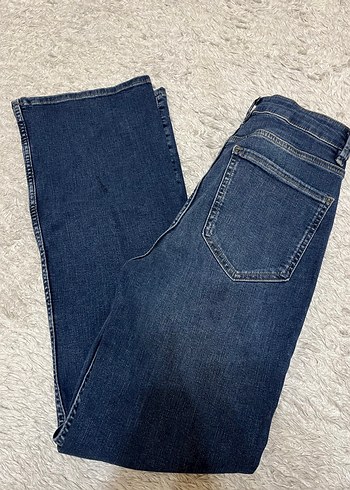 Lacivert   Kadın Denim kot pantolon - Görsel 2