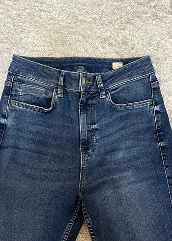 Lacivert   Kadın Denim kot pantolon - Görsel 3