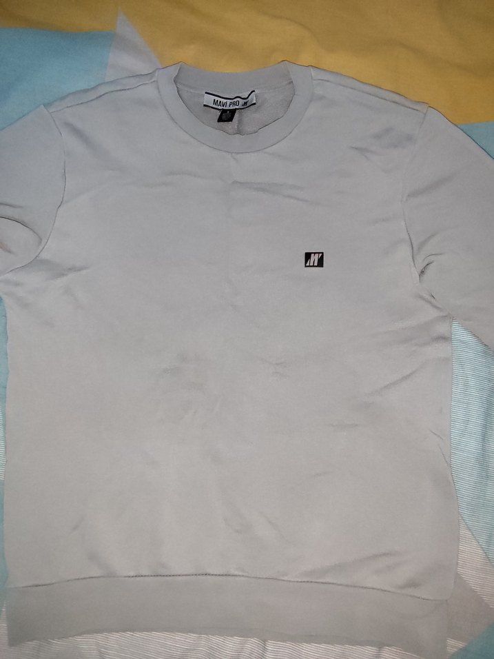 Mavi Erkek Sweatshirt - Görsel 2