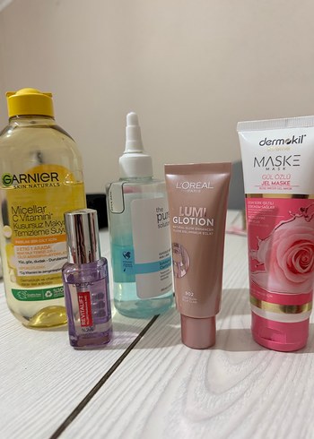 Garnier Micellar Temizleme Suyu ve Dermokil Maske - Görsel 2