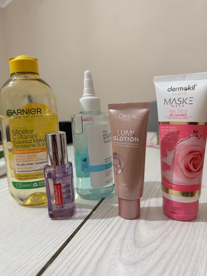 Garnier Micellar Temizleme Suyu ve Dermokil Maske - Görsel 2