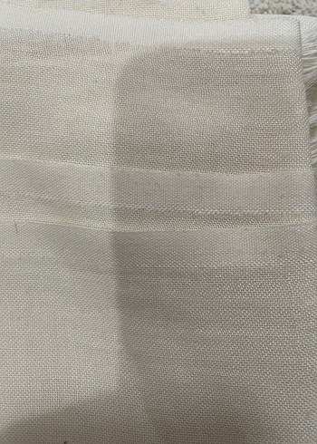 Nakışlı Püsküllü Bohem Keten şal - Görsel 2