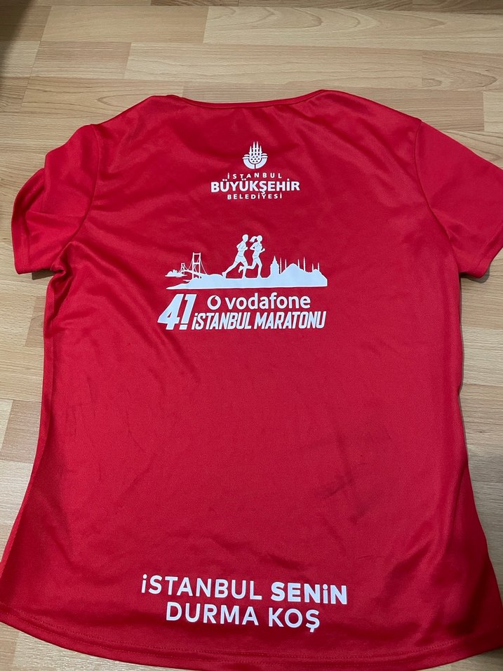 Kırmızı Adidas Spor Tişörtü erkek - Görsel 3