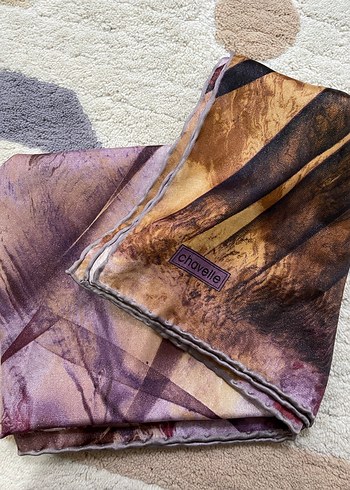 Bohem Tarz Kahverengi Kadın Fular - Görsel 2