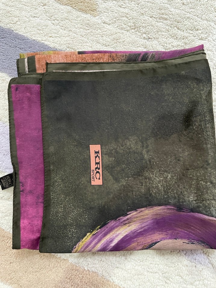 Bohem Tarz Kahverengi Kadın Fular - Görsel 3