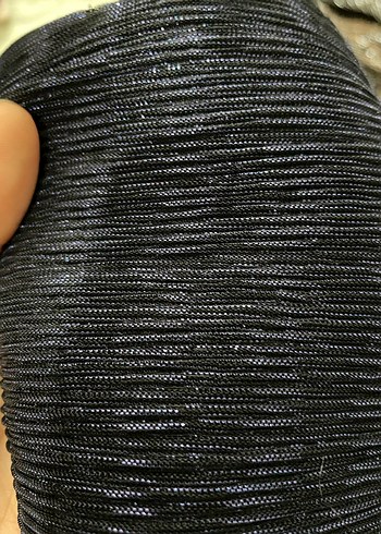 Lacivert Simli Şal - Görsel 2