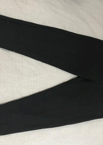 Siyah Fermuarlı erkek Kumaş eşofman - Görsel 2