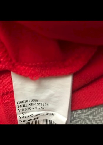 Kırmızı Erkek Regular Fit Pamuk Tişört - Görsel 4