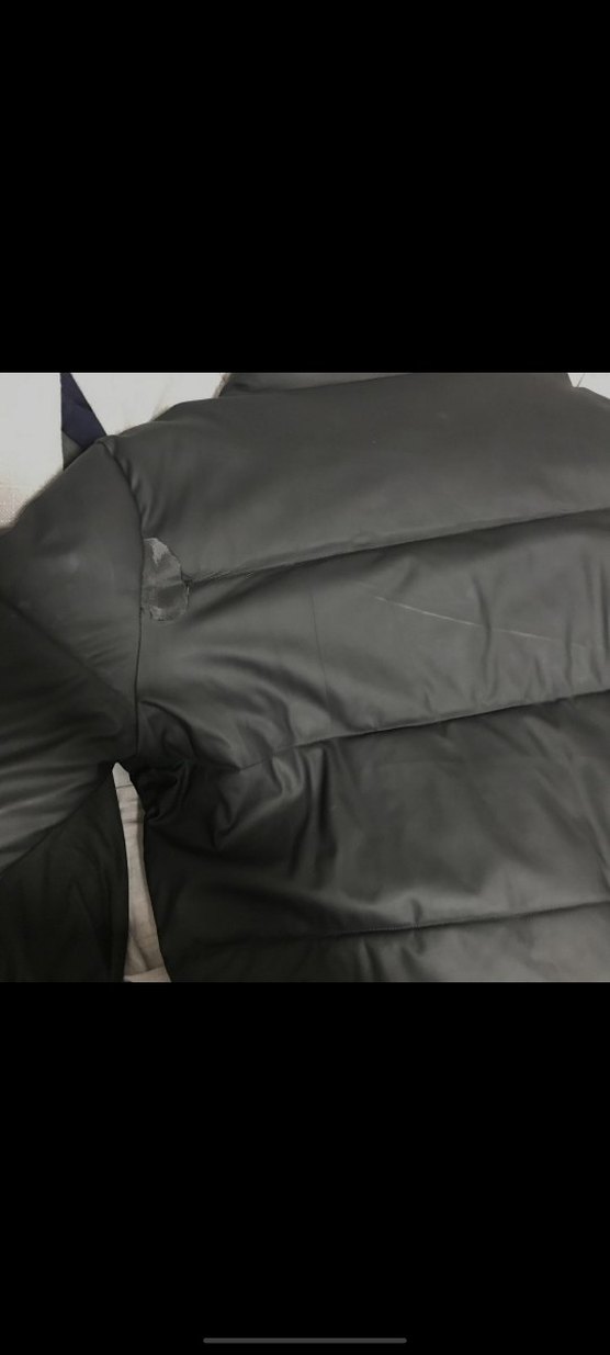 Siyah Deri Fermuarlı Kısa Kışlık erkek Mont - Görsel 5