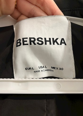 Bershka Kahverengi Suni Deri Ceket - Görsel 6