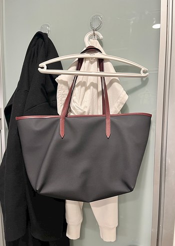 U.S. Polo Assn. Kadın Lacivert-Bordo Omuz Çantası - Görsel 2