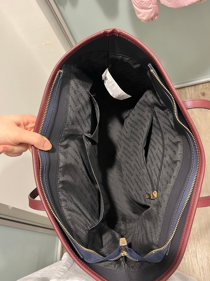 U.S. Polo Assn. Kadın Lacivert-Bordo Omuz Çantası - Görsel 3