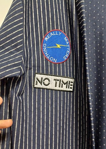 Uzun Kollu Nakışlı Kadın Penye Ceket - Görsel 5