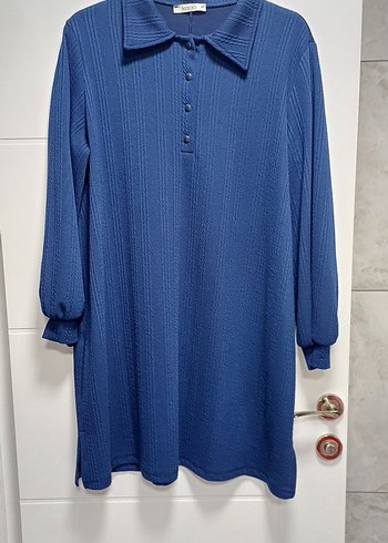 Mavi Kadın Rahat Kesim Uzun Takım - Görsel 2