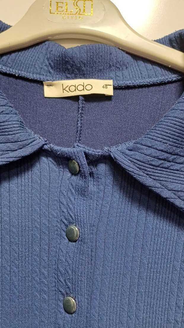 Mavi Kadın Rahat Kesim Uzun Takım - Görsel 4