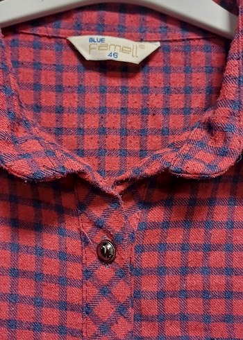 Bordo Kadın Gömlek - Görsel 3