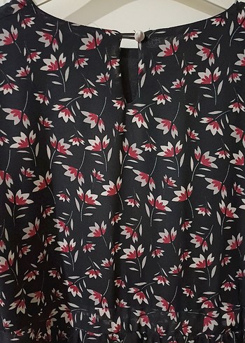 Uzun Kollu Piliseli Kadın Elbise - Görsel 6