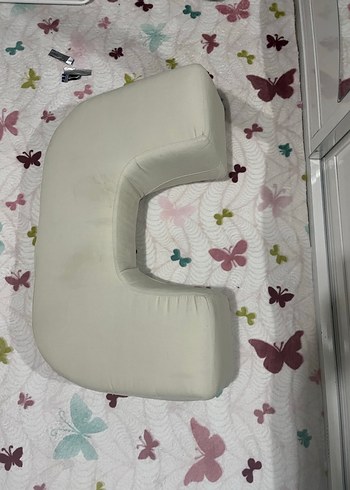 İkiz Emzirme Yastığı Bej - Görsel 7