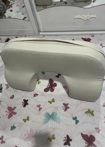 İkiz Emzirme Yastığı Bej - Görsel 4