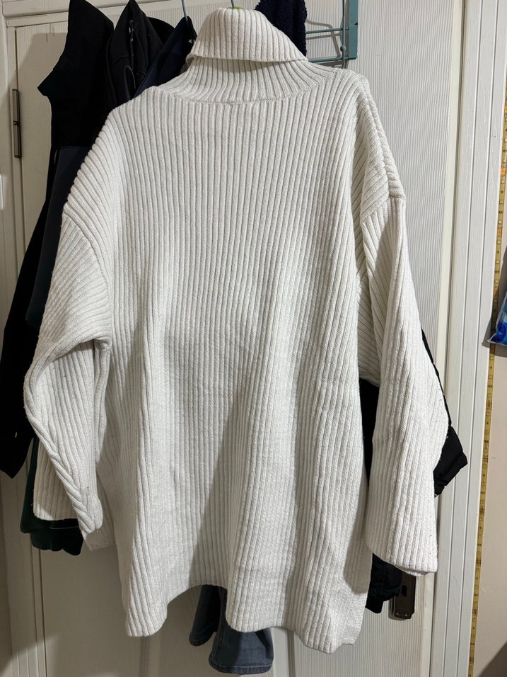 H&M Nakışlı Bebek Önlüğü - Beyaz Gri - Görsel 3