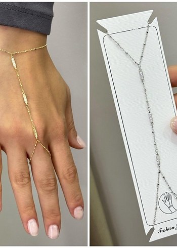 Bohem Zincir Detaylı Kadın El Zinciri - Görsel 6