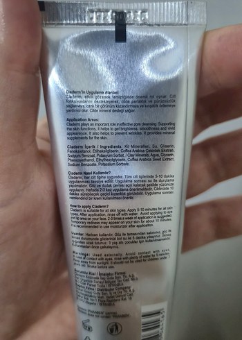 Claderm Kahve Özlü Arındırıcı Kil Maskesi 50 ml - Görsel 4