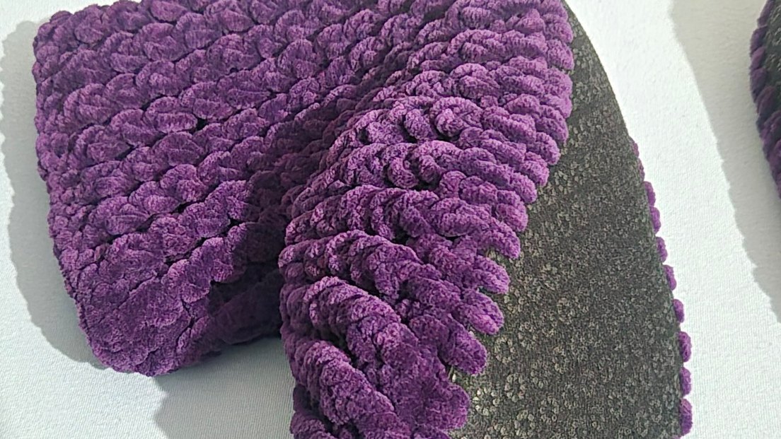 Kadın Kalın Kışlık El Örgüsü Bot - Görsel 3