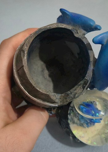 Avşa Yazılı Dekorasyon Yunus Balığı - Görsel 4