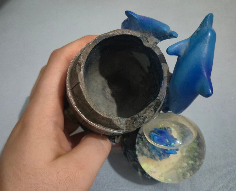 Avşa Yazılı Dekorasyon Yunus Balığı - Görsel 4