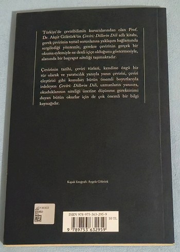 Çeviri: Dillerin Dili - Akşit Göktürk - Görsel 2