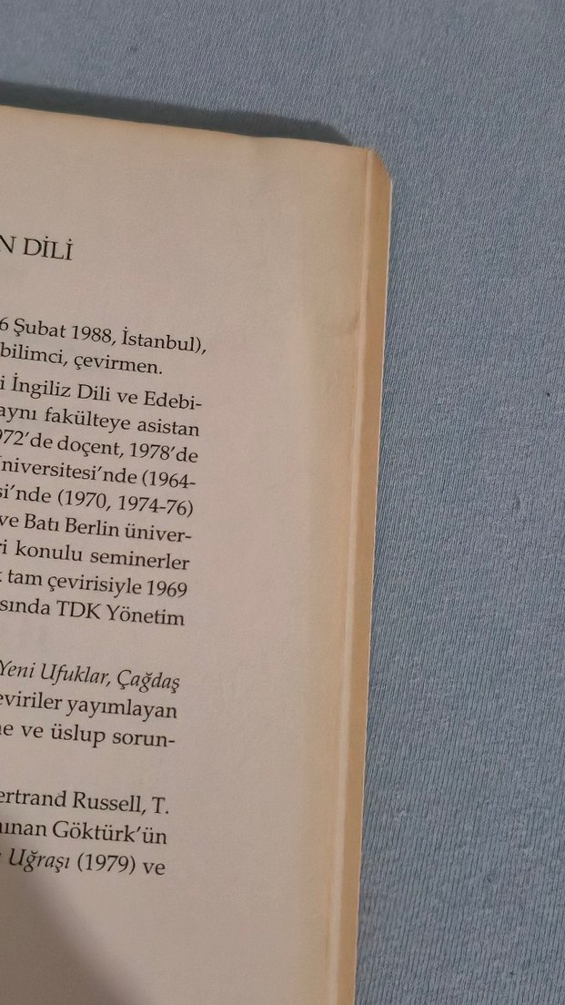 Çeviri: Dillerin Dili - Akşit Göktürk - Görsel 4