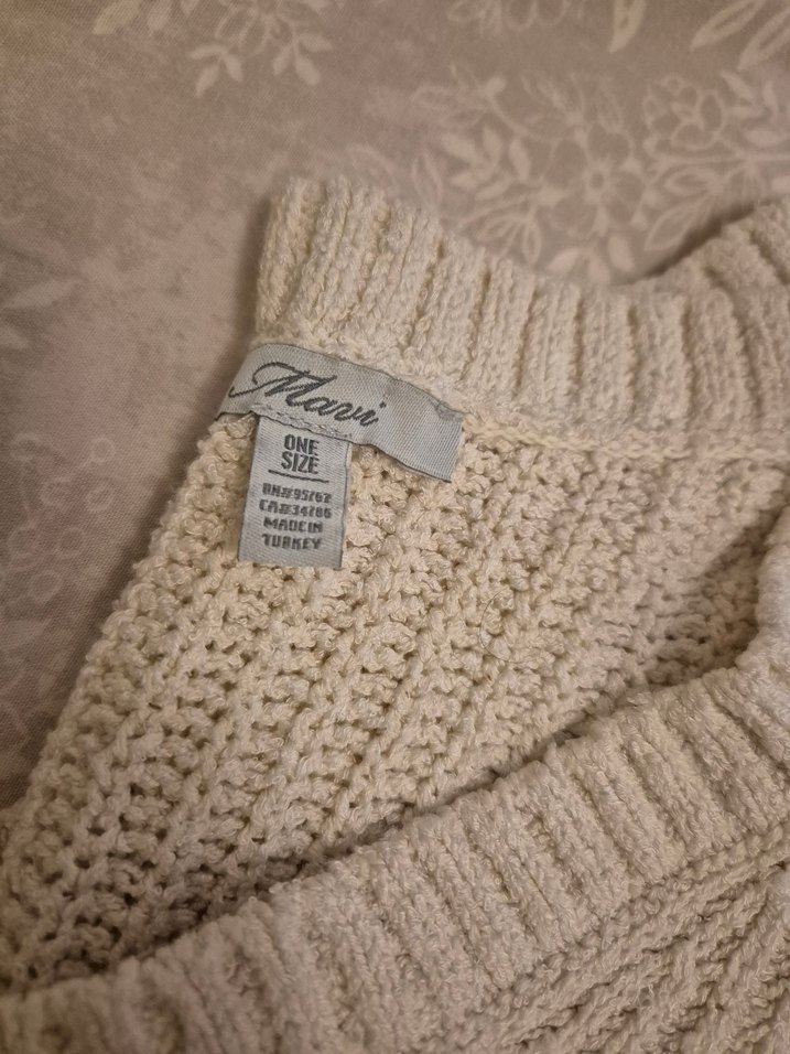 Nakışlı Örgü Bohem Kadın Kazak - Görsel 3