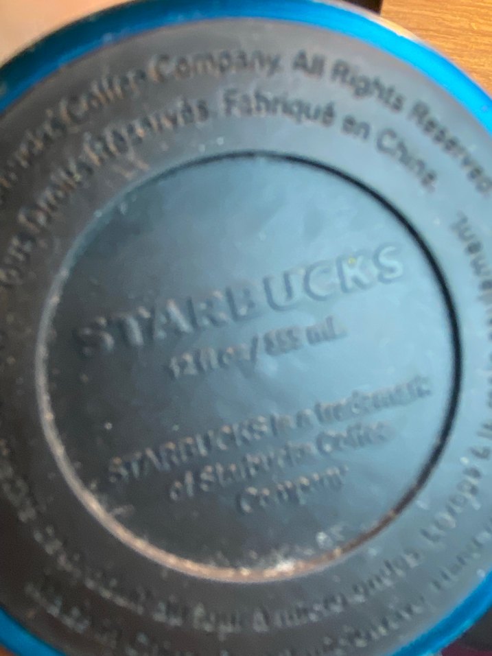 Parlak Mavi Starbucks Termos - Görsel 3