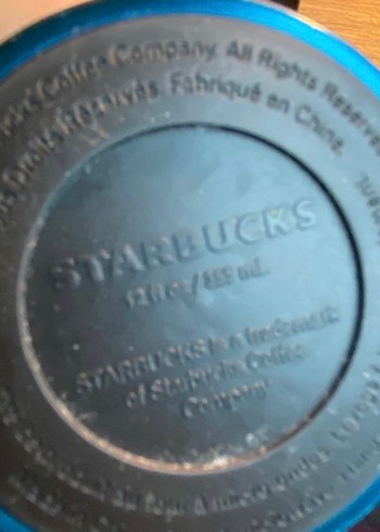 Mavi Starbucks Termos Bardak - Görsel 3