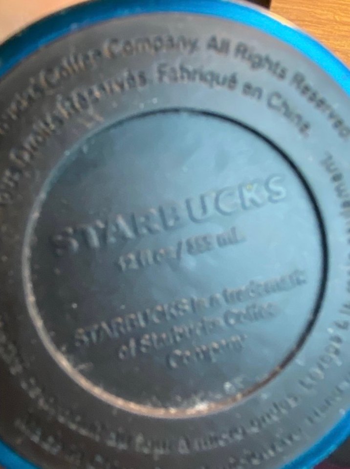 Mavi Starbucks Termos Bardak - Görsel 3