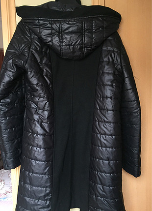 40 Beden Şişme siyah mont