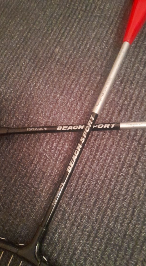 Gri Badminton Raket Seti - Görsel 2