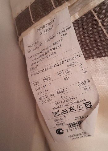 Damat marka takım elbise - Görsel 4