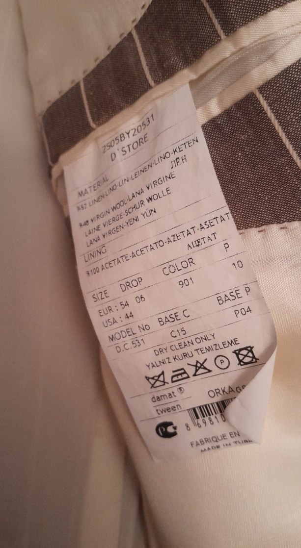 Damat marka takım elbise - Görsel 4