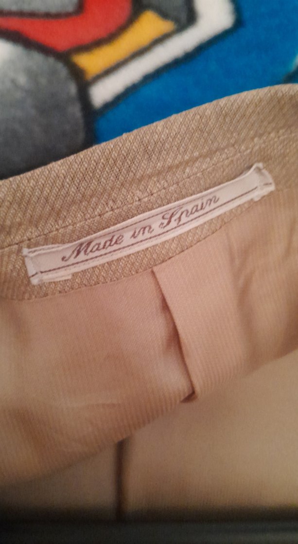 Bej Erkek Klasik Kesim Ceket - Görsel 4