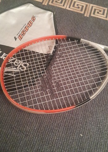 Turuncu Gri Tenis Raketi Seti - Görsel 2