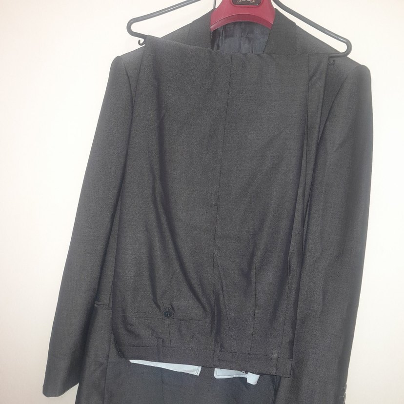 Klasik Gri Erkek Takım Elbise - Görsel 3