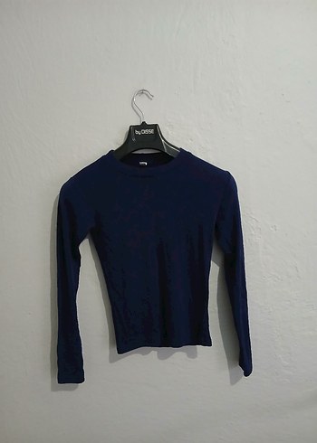 OYSHO Kadın Lacivert Uzun Kollu Basic BODY - Görsel 2