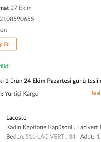 Lacoste orijinal 
xs beden mont - Görsel 3