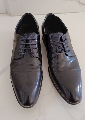 Klasik Siyah Erkek Ofis Ayakkabısı - Görsel 6