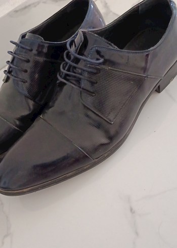 Klasik Siyah Erkek Ofis Ayakkabısı - Görsel 3