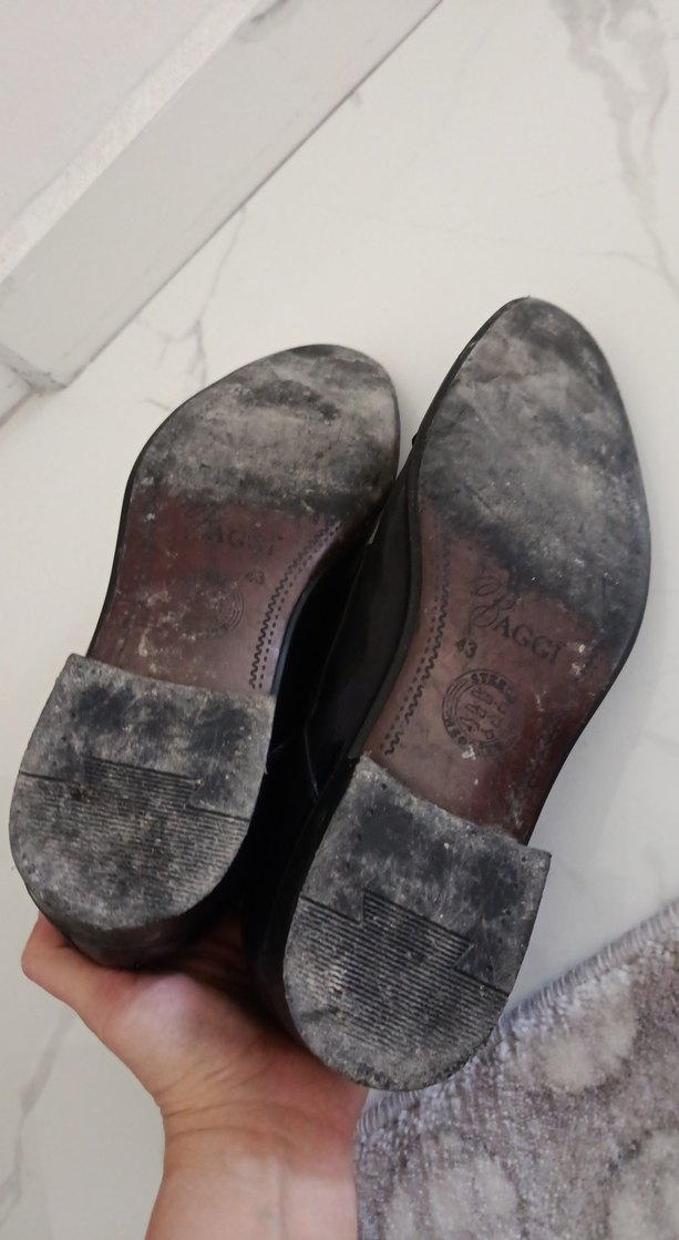 Klasik Siyah Erkek Ofis Ayakkabısı - Görsel 5