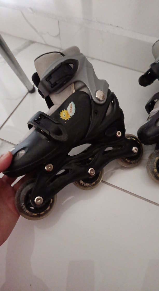 kız çocuk paten - Görsel 2