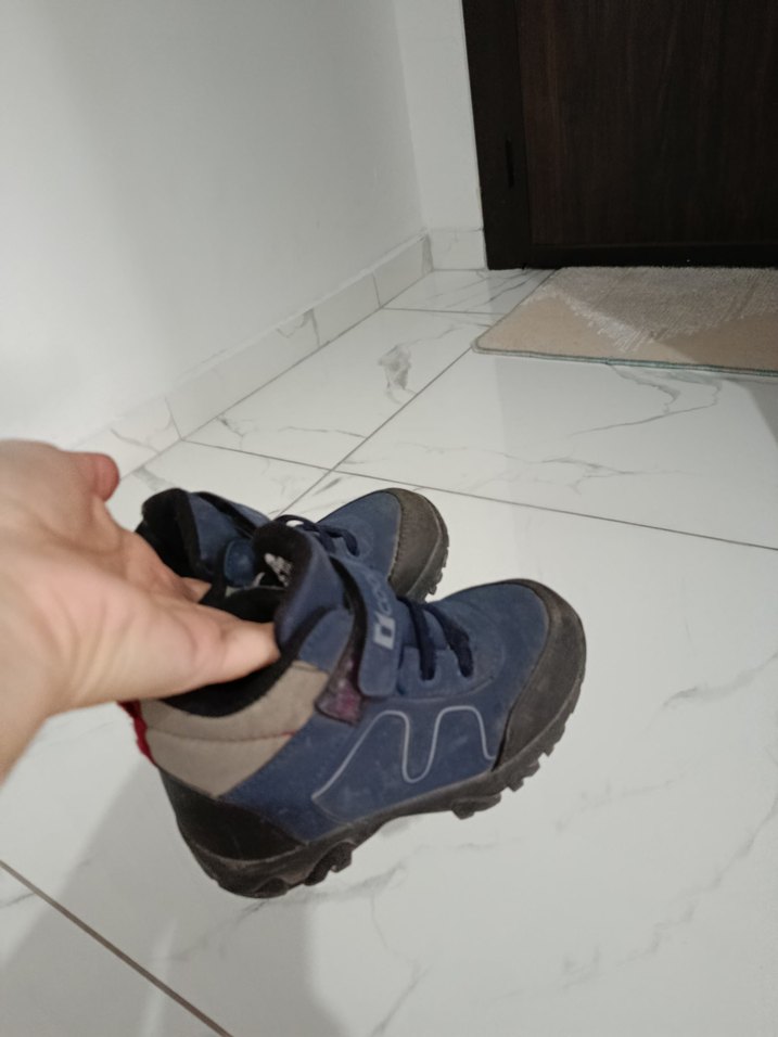 Erkek Çocuk Lacivert Gri Street Wear Bot - Görsel 3