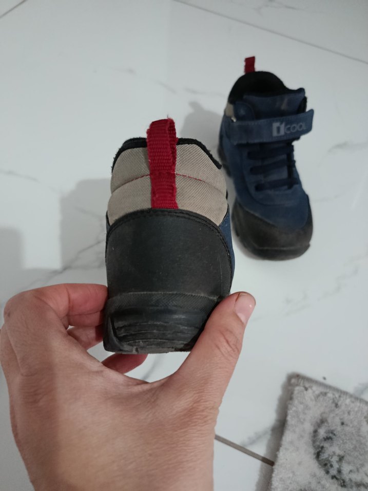 Erkek Çocuk Lacivert Gri Street Wear Bot - Görsel 2